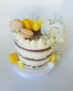 nacked cake jaune juliette cake design